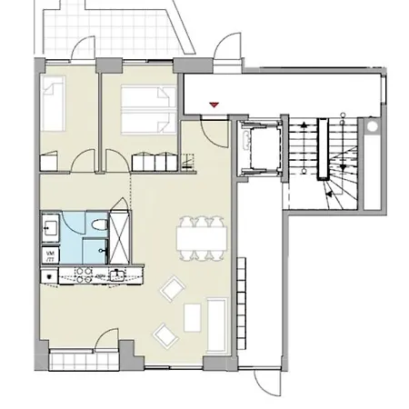 Apartamento Nybyg Med Udsigt Til Kanalen Copenhague